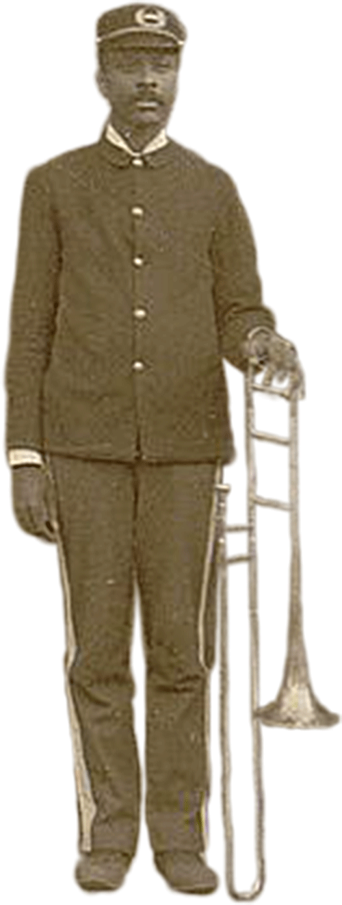 Man with trombone